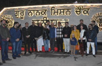 ਕੈਬਨਿਟ ਮੰਤਰੀ, ਮੇਅਰ ਅਤੇ ਸਲਾਹਕਾਰ ਸੈਰ ਸਪਾਟਾ ਤੇ ਸੱਭਿਆਚਾਰਕ ਮਾਮਲੇ ਵਿਭਾਗ ਨੇ ਨੁਹਾਰ ਬਦਲਣ ਉਪਰੰਤ ਚੌਕ ਜਨਤਾ ਨੂੰ ਕੀਤਾ ਸਮਰਪਿਤ