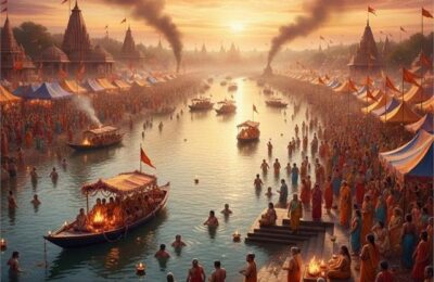 18 करोड़ श्रद्धालुओं ने माघ मेले मे लगाई डुबकी