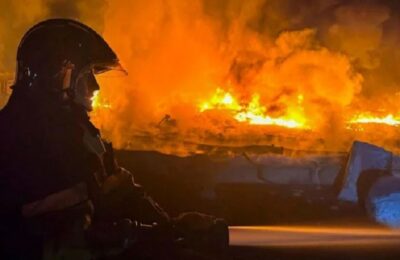 यूक्रेन का रूसी बंदरगाह पर ड्रोन हमला