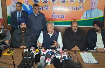 भाजपा कोर कमेटी की बैठक, पंजाब आने के लिए प्रधानमंत्री का धन्यवाद