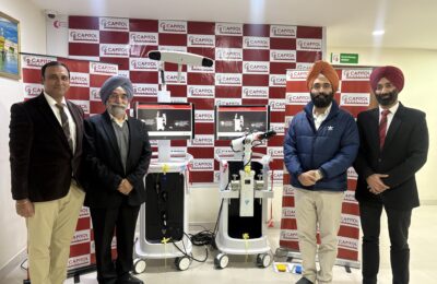 कैपीटौल हॉस्पिटल में एडवांस्ड रोबोटिक सर्जरी की शुरुआत — जोड़ों की रिप्लेसमेंट अब होगी और अधिक सुरक्षित व सटीक