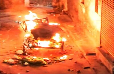 रेहड़ी कोआग लगाने के बाद युवक हुआ फरार