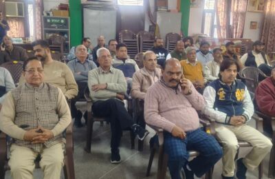 जालंधर भाजपा शहरी ने पंडित दीनदयाल उपाध्याय की पुण्यतिथि पर श्रद्धांजलि की अर्पित*