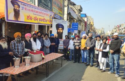 ਸਿੱਖ ਤਾਲਮੇਲ ਕਮੇਟੀ ਵੱਲੋਂ ਸੰਤ ਜਰਨੈਲ ਸਿੰਘ ਭਿੰਡਰਾਂ ਵਾਲਿਆਂ ਦਾ ਜਨਮ ਦਿਹਾੜਾ ਬੜੀ ਸ਼ਰਧਾ ਅਤੇ ਉਤਸ਼ਾਹ ਨਾਲ ਮਨਾਇਆ।