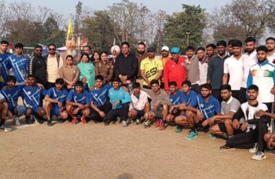 ਅਕਾਲ ਕਾਲਜ ਆਫ਼ ਫਿਜੀਕਲ ਐਜੂਕੇਸ਼ਨ ਗੁਰਸਾਗਰ ਮਸਤੂਆਣਾ ਵਿਖੇ ਨੌਰਥ ਜੋਨ ਇੰਟਰ ਯੂਨੀਵਰਸਿਟੀ ਹੈਂਡਬਾਲ