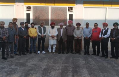 15 ਮਾਰਚ 2026 ਦਿਨ ਐਤਵਾਰ ਨੂੰ ਲੱਗਣ ਵਾਲੇ ਮਲਟੀ ਪਰਪਸ ਮੇਘਾ ਮੈਡੀਕਲ ਕੈਂਪ ਦੀ ਵਿਉਂਤਬੰਦੀ ਬਾਰੇ ਅੱਜ ਚੰਨਪ੍ਰੀਤ ਮੈਮੋਰੀਅਲ ਚੈਰੀਟੇਬਲ ਹਸਪਤਾਲ ਕਮੇਟੀ ਵੱਲੋਂ ਇੱਕ ਅਹਿਮ ਮੀਟਿੰਗ ਗੁਰੂ ਦੁਆਰਾ ਸ੍ਰੀ ਗੁਰੂ ਸਿੰਘ ਸਭਾ ਬਸਤੀ ਗੁਜ਼ਾਂ ਵਿਖੇ ਕੀਤੀ