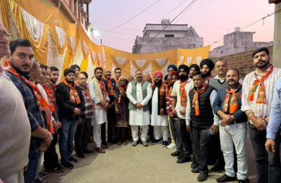 पूर्व सांसद सुशील रिंकू ने केंद्रीय गृहमंत्री अमित शाह की रैली से पहले कांग्रेस समेत अन्य दलों के वर्करों को भाजपा में शामिल करवाया*