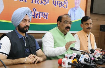 14 मार्च को मोगा में भाजपा की ‘बदलाव रैली’, अमित शाह करेंगे संबोधित