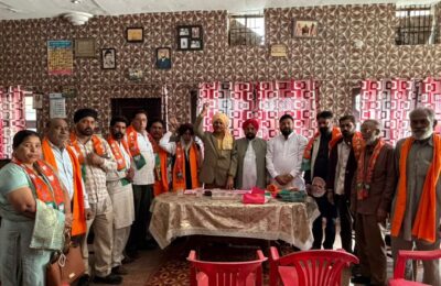 खन्ना में आम आदमी पार्टी को झटका, प्रमुख नेता भाजपा में शामिल