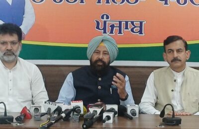 बरनाला रैली में किसानों-मजदूरों के मुद्दे गायब, कांग्रेस ने खुद ही खोली ‘बी टीम’ वाली पोल : ढिल्लों