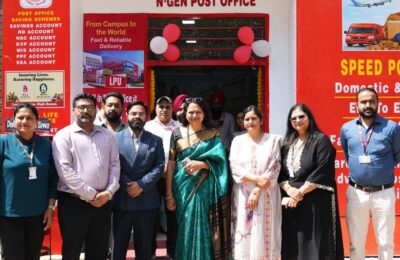 ਐਲਪੀਯੂ ਨੇ ਪੱਛਮੀ ਪੰਜਾਬ ਵਿੱਚ ਪੰਜਾਬ ਦਾ ਪਹਿਲਾ ਐਨ-ਜਨਰਲ ਡਾਕਘਰ ਖੋਲ੍ਹਿਆ, ਡਿਜੀਟਲ ਸੇਵਾਵਾਂ ਨੂੰ ਹੁਲਾਰਾ ਦਿੱਤਾ