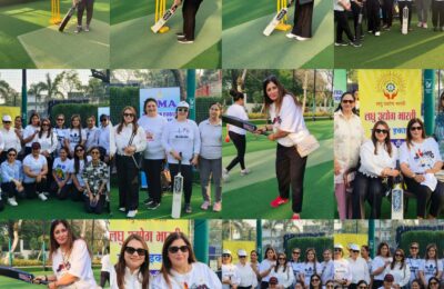 महिला दिवस के उपलक्ष में लघु उद्योग भारती महिला इकाई जालंधर  और नीमा महिला इकाई जालंधर में एक फ्रेंडली    करवाया गया मैच