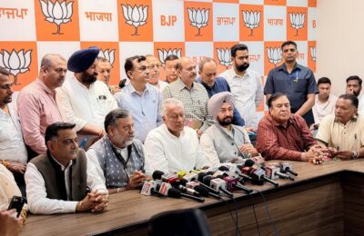 अमित शाह आधुनिक भारत के लौह पुरुष हैं, पंजाब उनके दौरे का बेसब्री से इंतजार कर रहा है” – सुनील जाखड़