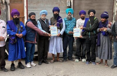 ਖ਼ਾਲਸਾ ਸਾਜਨਾ ਦਿਵਸ ਨੂੰ ਸਮਰਪਿਤ ਮੁਹੱਲਾ ਨਿਹੰਗ ਸਿੰਘਾਂ 28ਮਾਰਚ ਦਿਨ ਸ਼ਨੀਵਾਰ ਨੂੰ।