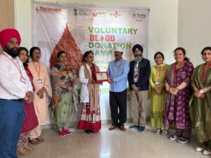 संत बाबा भाग सिंह यूनिवर्सिटी (SBBSU) ने IQAC और IIC के तत्वावधान में, 24 मार्च, 2026 को अपने कैंपस में फोर्टिस हॉस्पिटल, जालंधर के सहयोग से सफलतापूर्वक एक रक्तदान शिविर का आयोजन किया