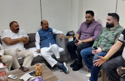 जालंधर के पूर्व सांसद सुशील रिंकू की माता जी की तबियत बिगड़ी, अस्पताल में भर्ती, हालचाल जानने अस्पताल पहुंचे कैबिनेट मंत्री मोहिंदर भगत*