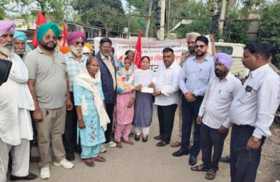 ਪੇਂਡੂ ਮਜ਼ਦੂਰ ਯੂਨੀਅਨ ਦੇ 16 ਦਿਨਾਂ ਤੋਂ ਥਾਣੇ ਅੱਗੇ ਅਣਮਿੱਥੇ ਸਮੇਂ ਦੇ ਧਰਨੇ ਦੀ ਹੋਈ ਜਿੱਤ*