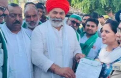 राकेश टिकैत की गिरफ्तारी से भड़के किसान