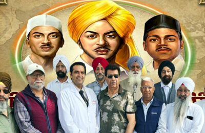 श्री विश्वकर्मा धीमान सभा ने शहीद भगत सिंह, राजगुरु एवं सुखदेव को दी भावभीनी श्रद्धांजलि