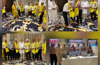 वाहेगुरू का शुक्र मनाकर और मैडिकल कैंप लगाकर मनाया गया नीमा का 78वां स्थापना दिवस