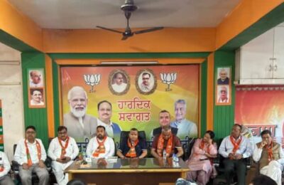 हजारों राष्ट्रवादियों के बलिदान, तपस्या, त्याग की बदौलत भाजपा दुनिया की सबसे बढ़ी राजनैतिक दल बना- विजय सांपला