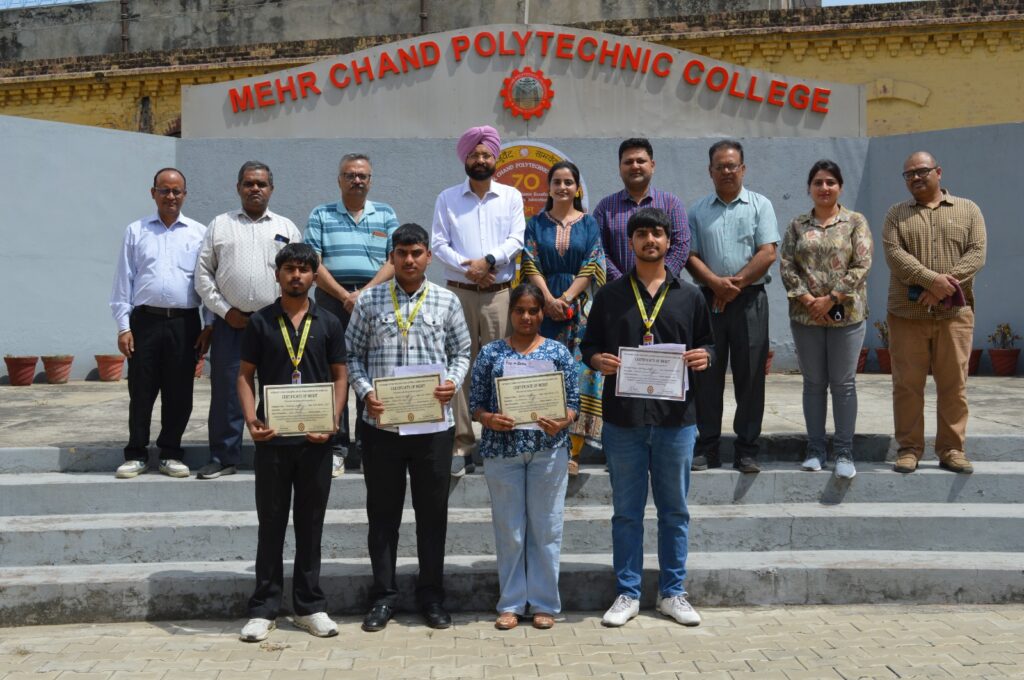 मेहर चंद पॉलिटेक्निक कॉलेज, जालंधर में “लेख लेखन प्रतियोगिता” आयोजित