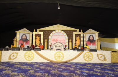 दिव्य ज्योति जाग्रति संस्थान द्वारा बिधिपुर आश्रम में भव्य स्तर पर सत्संग भंडारे का आयोजन