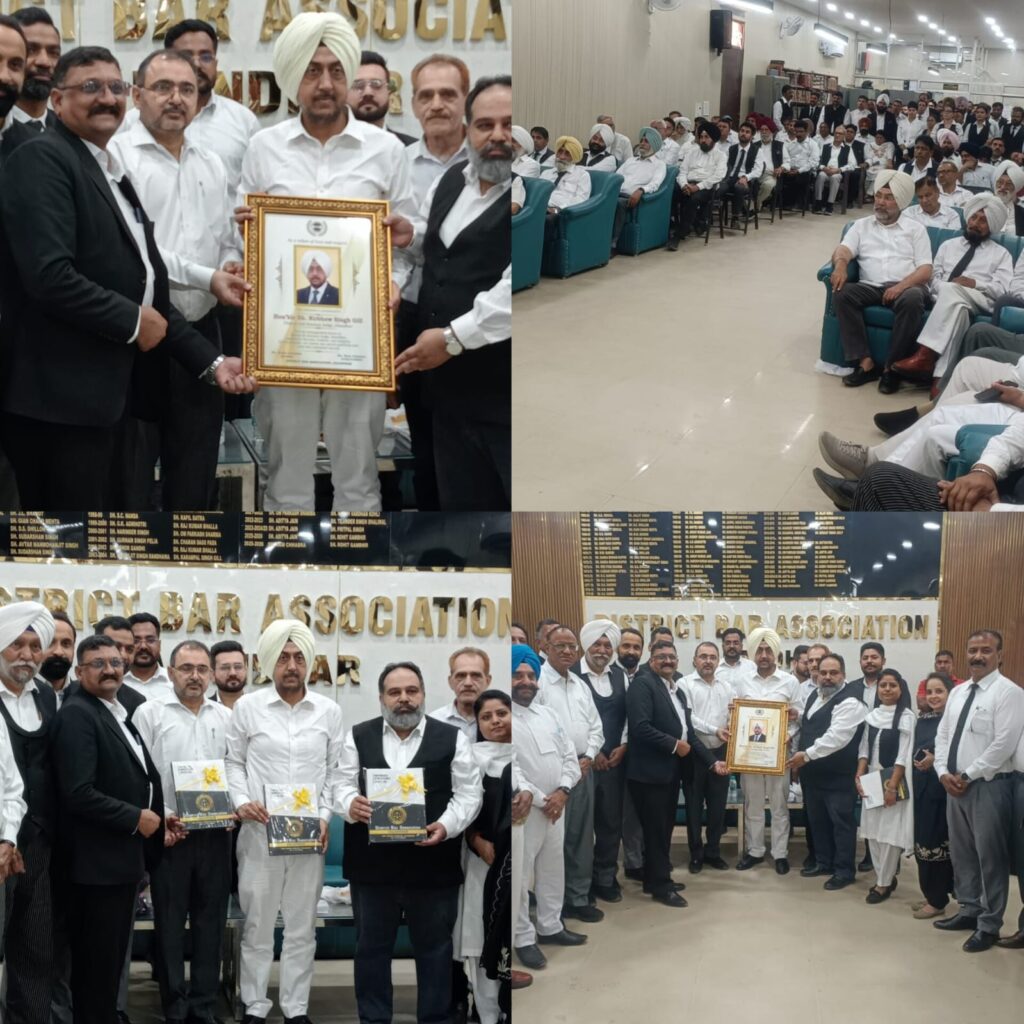 जिला बार एसोसिएशन, जालंधर द्वारा वर्ष 2025-26 के लिए सदस्यों की डायरेक्टरी का भव्य लोकार्पण समारोह आयोजित किया गया।