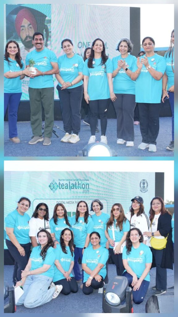 फुलकारी – वूमेन ऑफ जालंधर द्वारा “टीलाथॉन” रन का आयोजन, सर्वाइकल कैंसर जागरूकता का संदेश