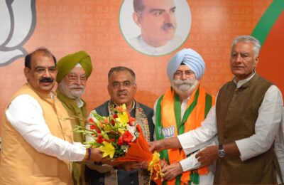 1984 के सिख नरसंहार में पीड़ितों के वकील, वरिष्ठ अधिवक्ता, प्रसिद्ध मानवाधिकार एवं बाल अधिकार कार्यकर्ता और पंजाब के पूर्व नेता प्रतिपक्ष पद्मश्री सरदार एच. एस. फूलका भारतीय जनता पार्टी में शामिल हुए