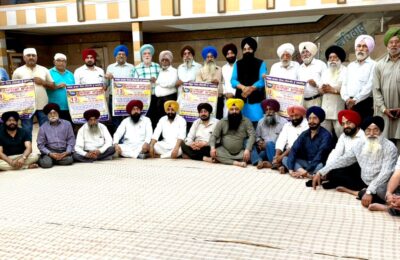 ਵੱਖ ਵੱਖ ਗੁਰੂ ਘਰਾਂ  ਦੇ ਪ੍ਰਬੰਧਕਾਂ ਵਲੋ ਖਾਲਸਾ ਮਾਰਚ ਵਿੱਚ ਸ਼ਾਮਲ ਹੋਣ ਦਾ ਫੈਸਲਾ।