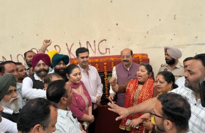 कैबिनेट मंत्री ने 2.25 करोड़ की लागत से पुलियों के निर्माण कार्य की शुरुआत की