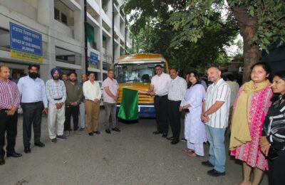 ਸਿਹਤ ਵਿਭਾਗ ਜਲੰਧਰ ਵੱਲੋਂ ਫੂਡ ਸੇਫਟੀ ਪੰਦਰਵਾੜੇ ਦੀ ਸ਼ੁਰੂਆਤ, ਫੂਡ ਸੇਫਟੀ ਵੈਨ ਰਾਹੀਂ ਚਲਾਈ ਜਾਵੇਗੀ ਜਾਗਰੂਕਤਾ ਮੁਹਿੰਮ