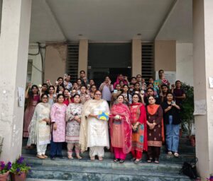 पी.जी. फैशन डिजाइनिंग विभाग द्वारा क्रिएटिव क्राफ्ट तकनीकों पर वर्कशॉप का आयोजन