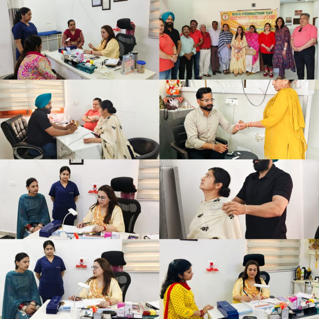 नीमा फाउंडेशन डे पर मानवता की मिसाल: मन्नत हॉस्पिटल एंड मैटरनिटी होम में नि:शुल्क मेडिकल जांच शिविर आयोजित