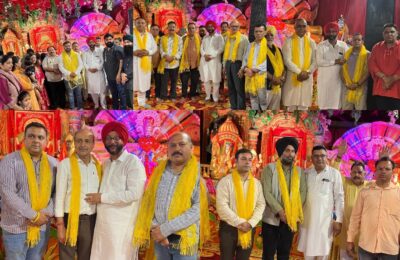 23वें विशाल माता रानी जागरण से पहले बालाजी महाराज की चौकी से बना भक्तिमय माहौल*