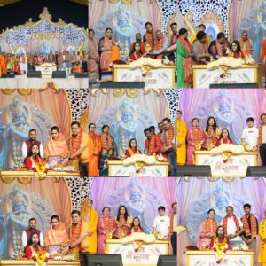 दिव्य ज्योति जाग्रति संस्थान द्वारा 14 अप्रैल से 20 अप्रैल तक रोशन ग्राउंड, होशियारपुर में श्रीमद्भागवत कथा का भव्य एवं दिव्य आयोजन किया गया। प्रतिदिन सायं 7 बजे से रात्रि 10 बजे तक आयोजित इस कथा में बड़ी संख्या में श्रद्धालुओं ने उपस्थित होकर भक्ति एवं ज्ञान का लाभ प्राप्त किया।