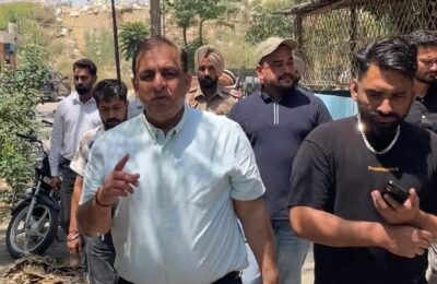 नितिन कोहली ने अमर बाग श्मशान भूमि के वर्षों पुराने रुके काम शुरू करवाए