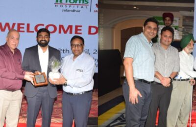 इंडियन मेडिकल एसोसिएशन (IMA), जालंधर द्वारा मंगलवार को एक स्थानीय होटल में फोर्टिस हॉस्पिटल के सहयोग से कंटीन्यूइंग मेडिकल एजुकेशन (CME) सत्र का आयोजन किया गया।