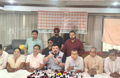 भ्रष्टाचार व केजरीवाल की तानाशाही से आम आदमी पार्टी का अस्तित्व खतरे में — श्वेत मलिक।