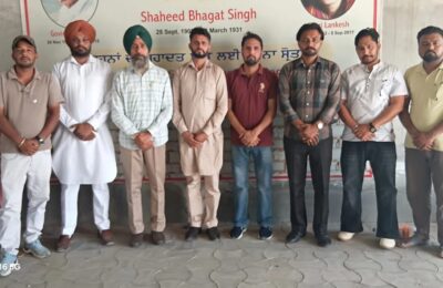 ਮਜ਼ਦੂਰ ਦਿਵਸ – ਬੇਰੁਜ਼ਗਾਰ ਜਾਣਗੇ ਮੁੱਖ ਮੰਤਰੀ ਦੀ ਕੋਠੀ ਰੁਜ਼ਗਾਰ ਮੰਗਣ