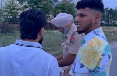 जालंधर फगवाड़ा नेशनल हाईवे पर कार सवार युवक पर चली गोली