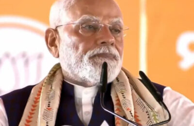 बंगाल असम और पांडिचेरी की जीत के बाद देश को संबोधित करते हुए प्रधानमंत्री नरेंद्र मोदी
