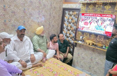 पीएम मोदी ने मन की बात में युवाओं को दिया प्रेरक संदेशः अमरजीत अमरी