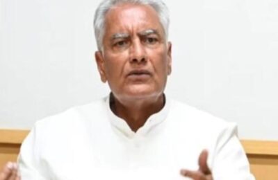 मुख्यमंत्री भगवंत मान ने पंजाब के मुख्यमंत्री बने रहने का नैतिक अधिकार खो दिया: सुनील जाखड़