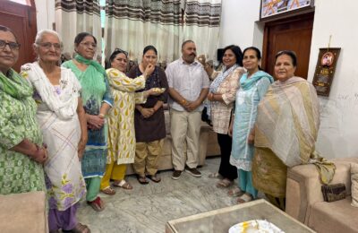 भाजपा महिला मोर्चा की नेत्रियो ने बंगाल, पुडुचेरी, असम में शानदार जीत के लिए सुशील रिंकू और डॉ सुनीता रिंकू को दी बधाई*