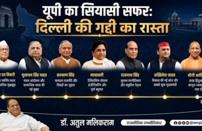 मुलायम, मायावती से योगी तक, कैसा रहा दिल्ली की गद्दी का रास्ता तय करने वाले उत्तर प्रदेश की सियासत का अब तक का सफर! – डॉ. अतुल मलिकराम (राजनीतिक रणनीतिकार)
