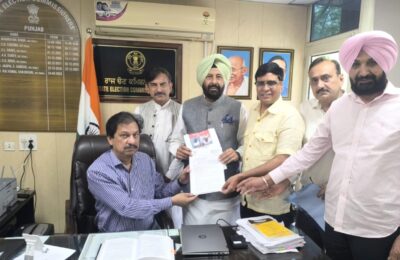 भाजपा ने निष्पक्ष, स्वतंत्र एवं पारदर्शी मतगणना की मांग की; प्रभावित नगर निकाय क्षेत्रों में पुनर्मतदान की मांग*