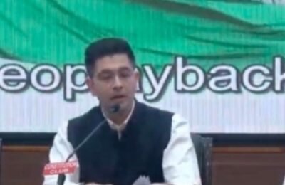 राज्यसभा सदस्य संदीप पाठक की मुश्किलें बढ़ गई, जाने कैसे