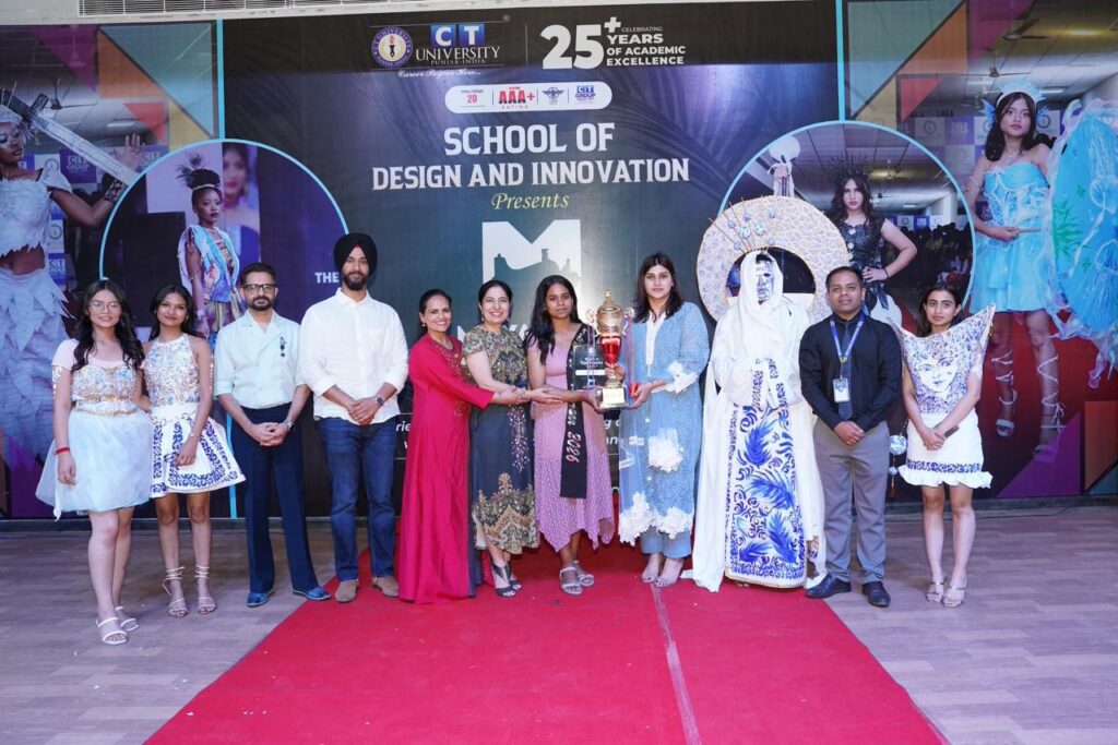 सी टी यूनिवर्सिटी ने ‘मयास्सर 2025-26’ फैशन शो आयोजित किया